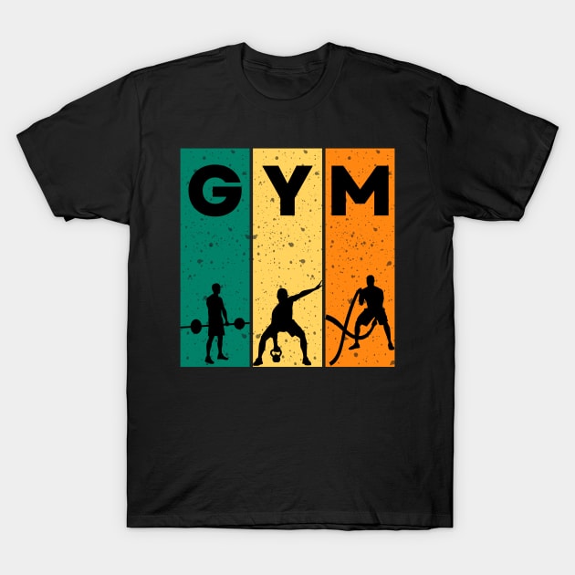 Gym T-Shirt by TheDesigNook